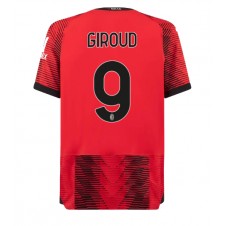 AC Milan Olivier Giroud #9 Hemmatröja 2023-24 Korta ärmar